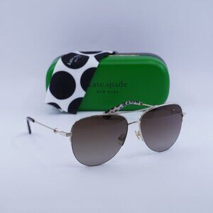 Kate Spade MAISIE/G/S 0086 LA Aviator Sunglasses – Havana/Brown Polarized